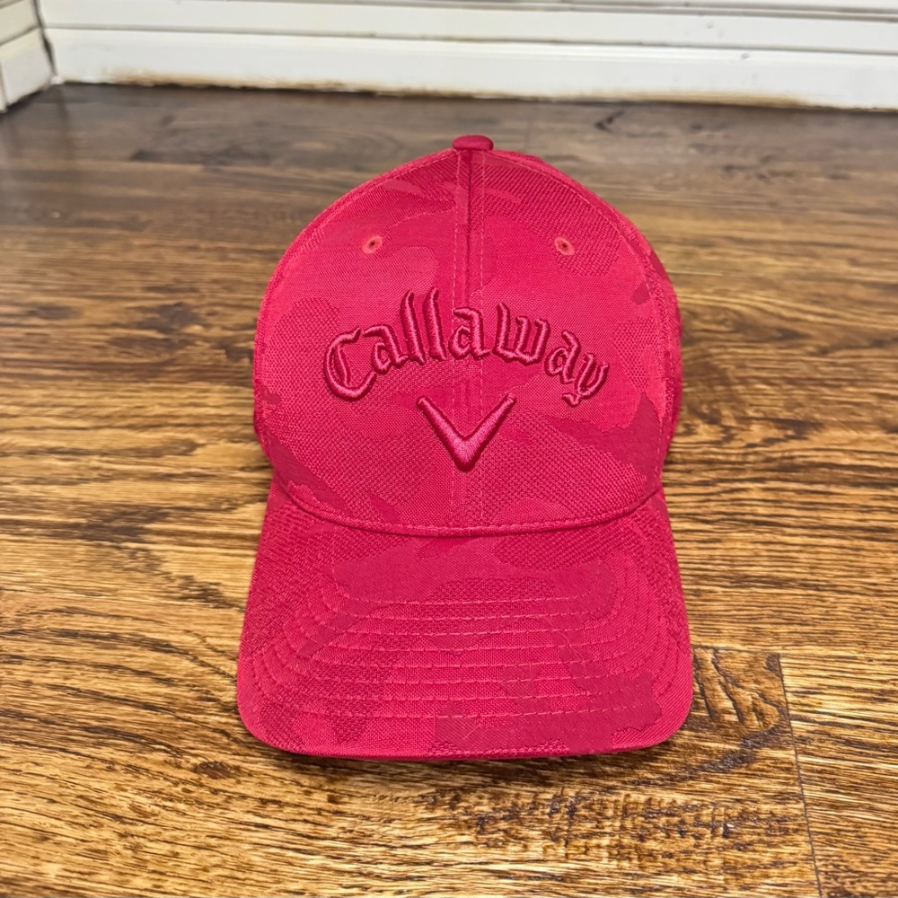 Callaway Vibrant Red Cap